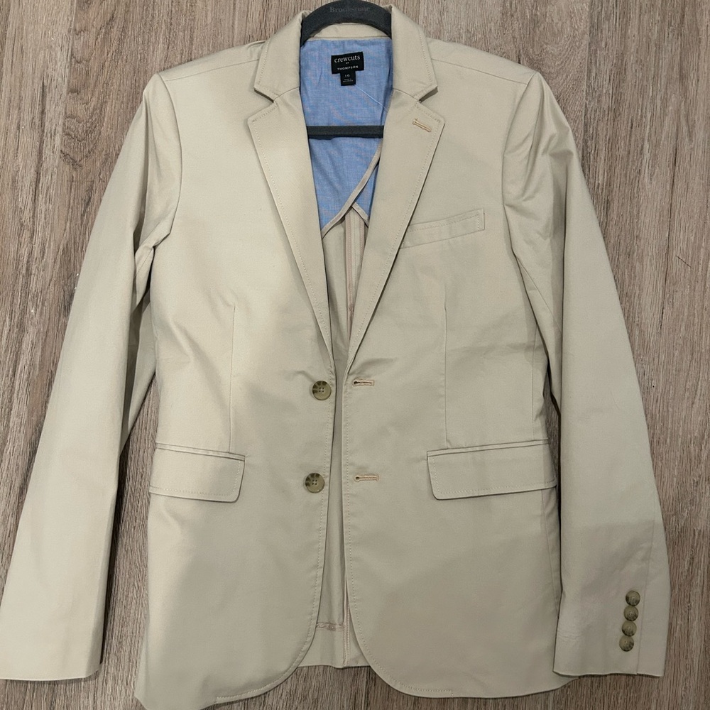 J. Crew Kids Blazer in Khaki